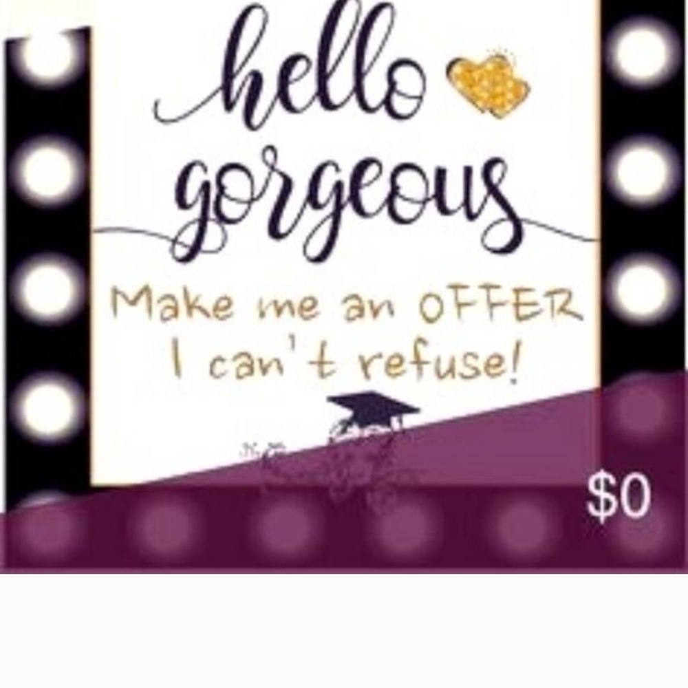 Don't Be Shy,Make Me An Offer